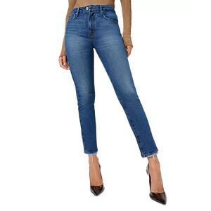 Good American Good Legs Classic Straight Jeans size 8